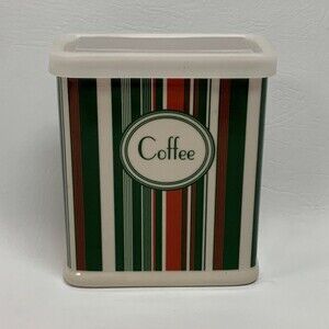 California Pantry Coffee Container Jar with Lid Classic Ceramics Multi-color